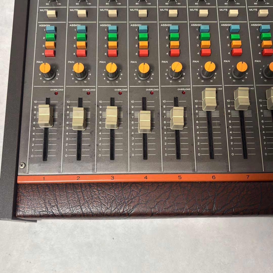 【希少・動作品】TEAC テアック ミキサー M-30現状品 昭和レトロ