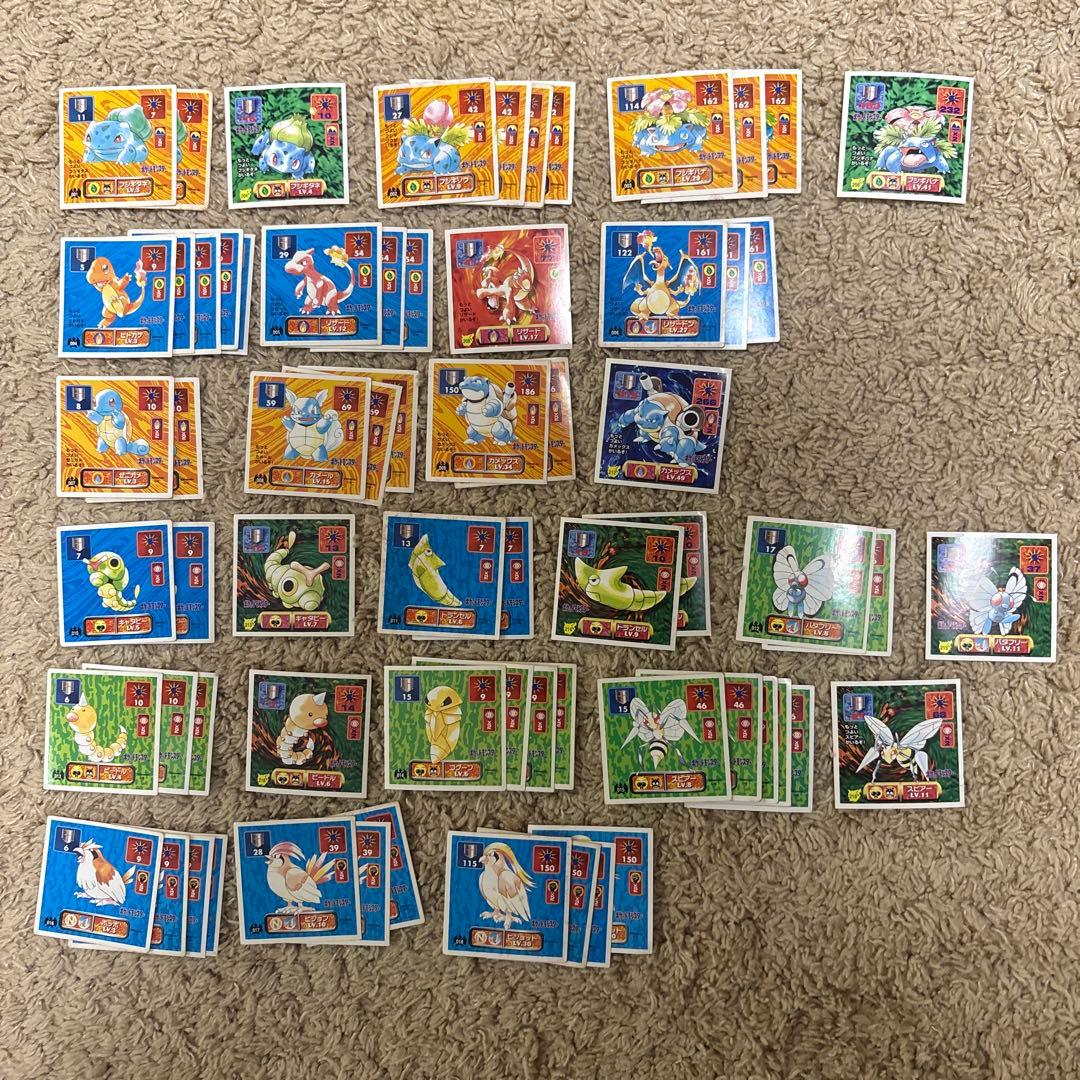 ポケモン　最強シール烈伝　アマダ　まとめ売り