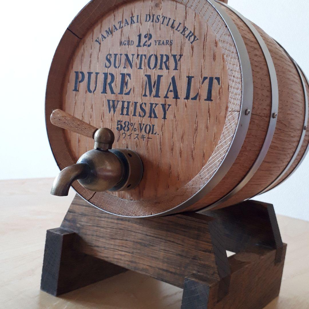 山崎ピュアモルト12年空樽 ミニバレル 希少