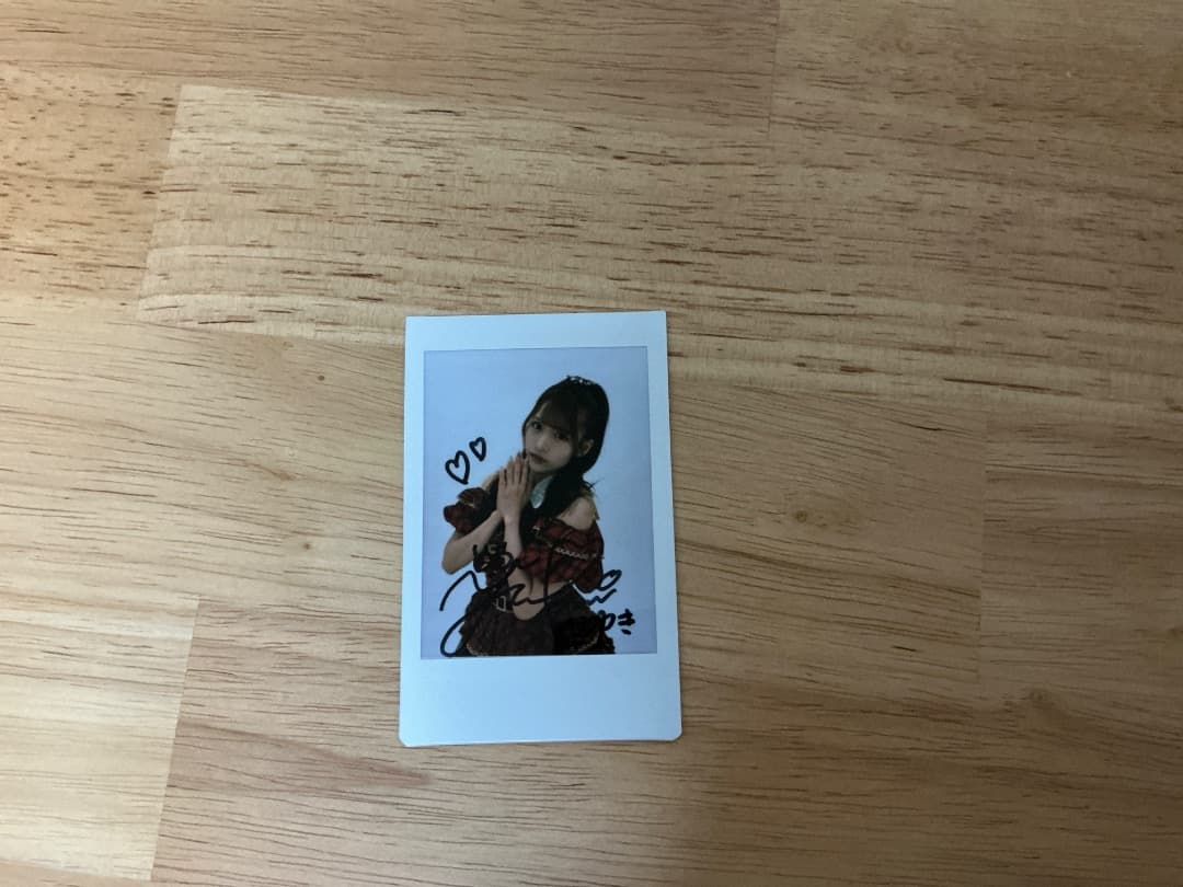 n*a様 AKB48 平田侑希 2025 武道館 チャンスくじD賞 サイン入りチ