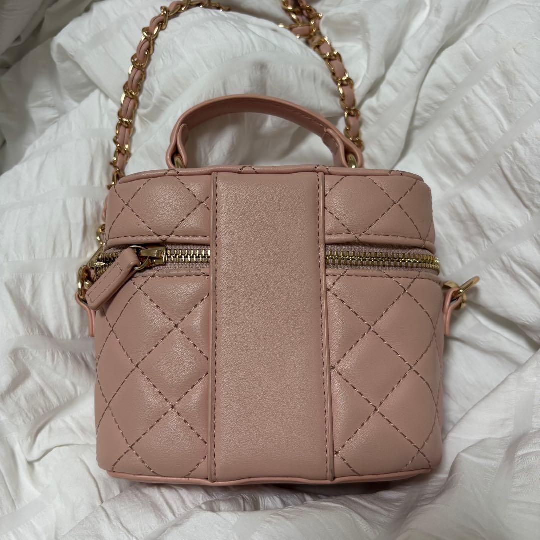 Darich キルティングスクエアミニバッグ バニティ