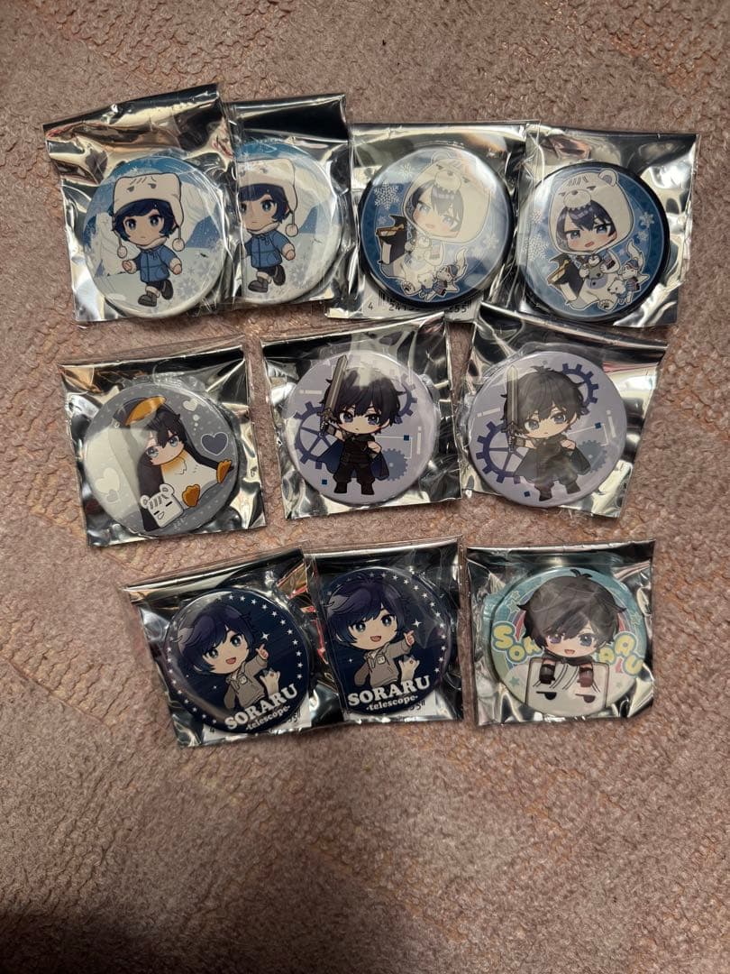 そらる 缶バッジ