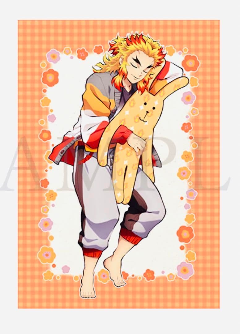 鬼滅の刃×CRAFTHOLIC もふもふブランケット 煉獄杏寿郎