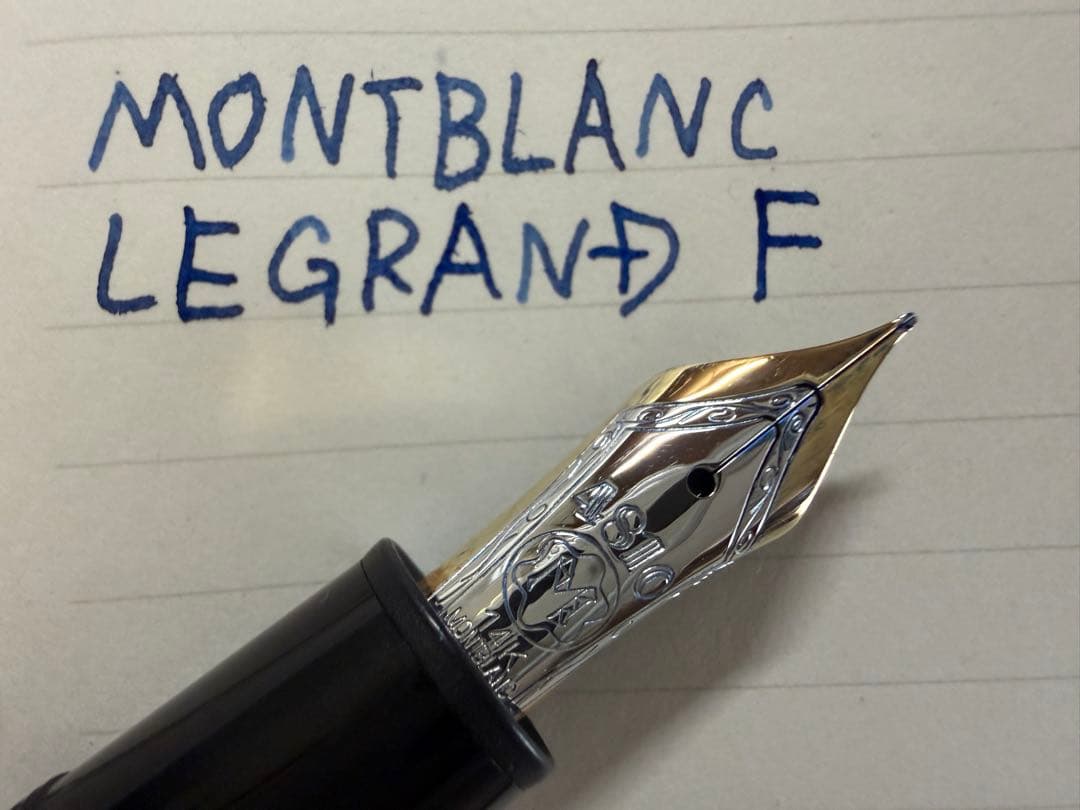 極美品 モンブラン マイスターシュテュック ル・グラン 146 中白 F 万年筆