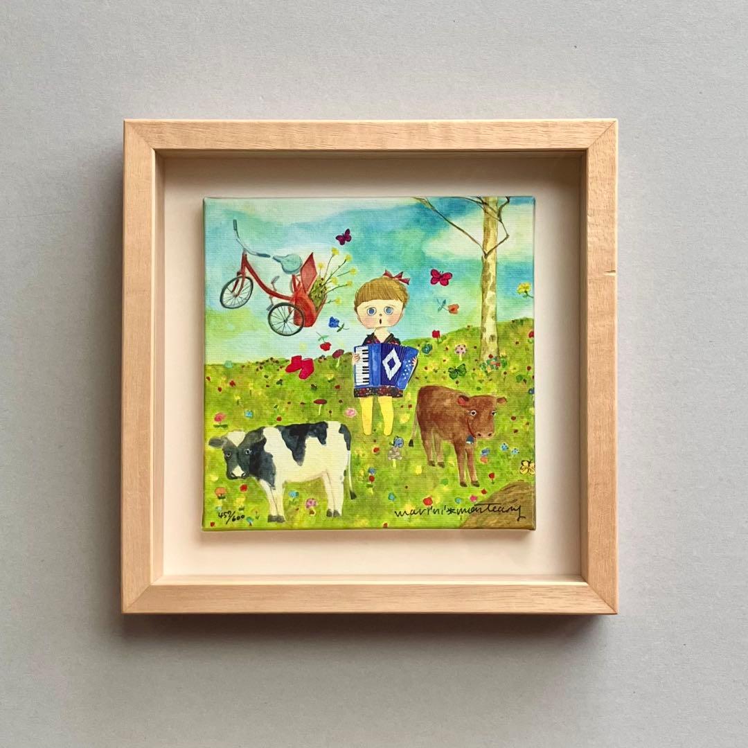 マリーニモンティーニ キャンバスプリント 版画 アコーディオン