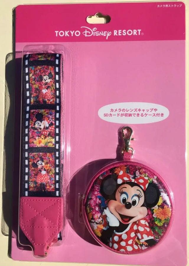 ディズニー カメラストラップ 蜷川実花 コラボ ミニー 実写