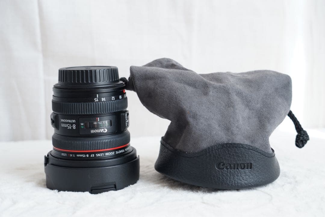 Canon EF 8-15mm f/4L Fisheye USM レンズ