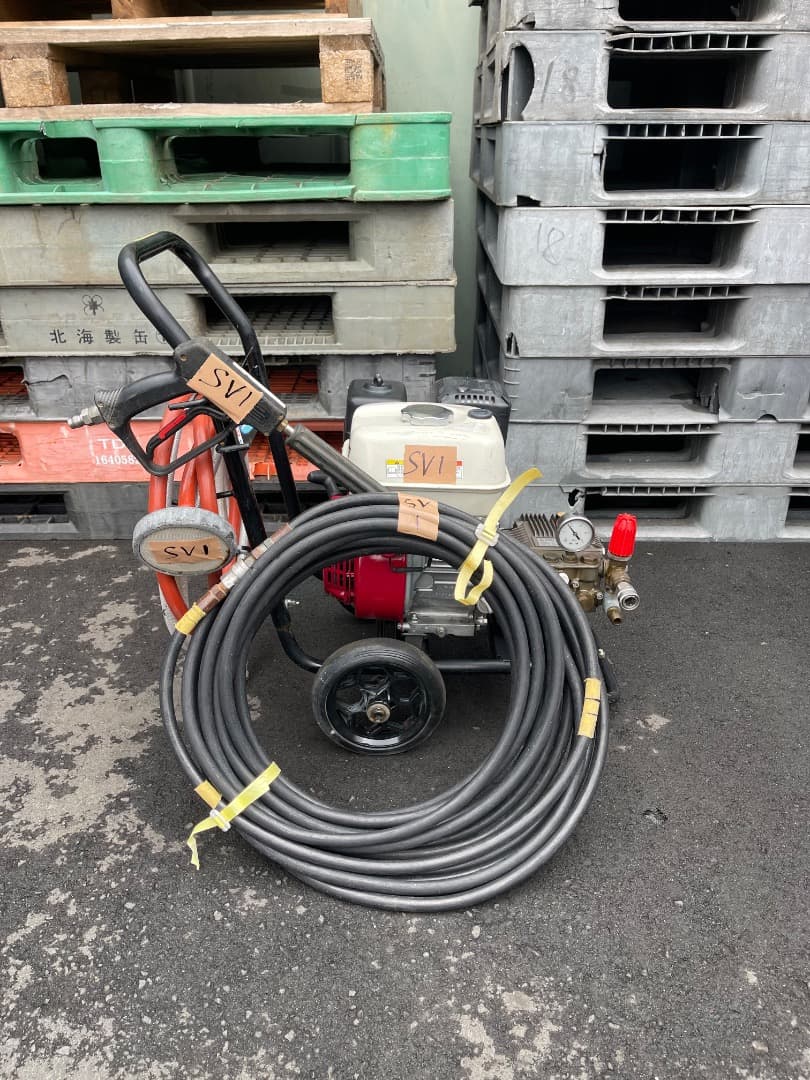 スーパー工業 エンジン式高圧洗浄機 SEC-1310-2N　セット