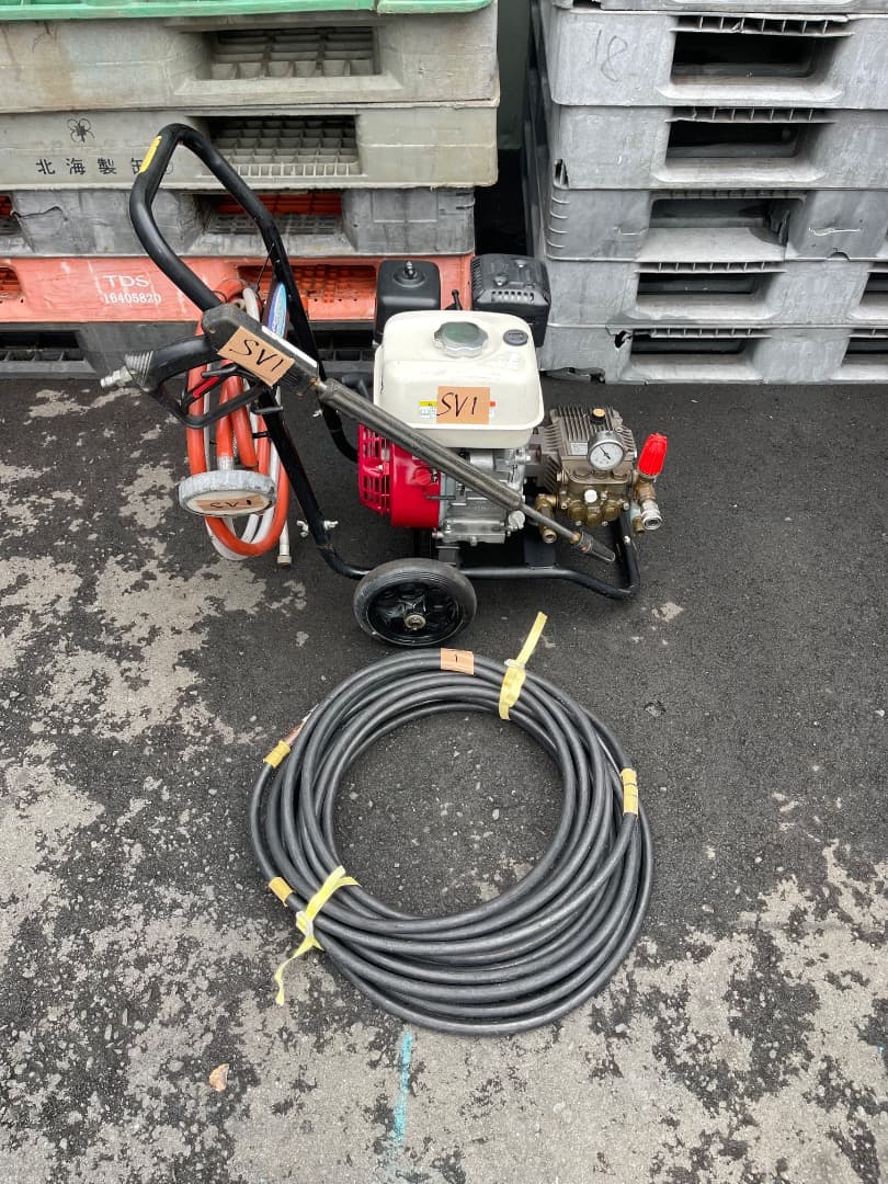 スーパー工業 エンジン式高圧洗浄機 SEC-1310-2N　セット