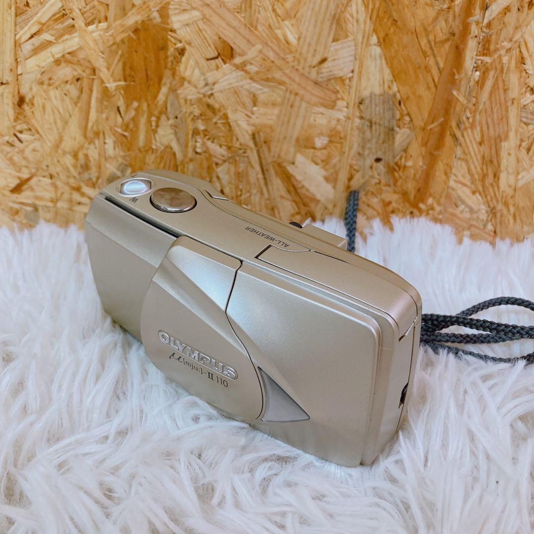 OLYMPUS μ-Ⅱ 110 コンパクトフィルムカメラ　ケース付き