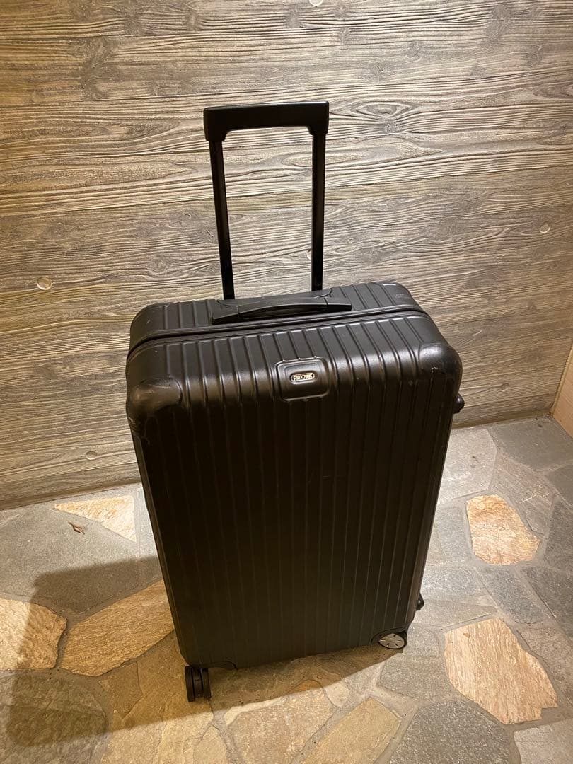 廃盤・希少モデル 旧ロゴRIMOWA SALSAマットブラック 4輪