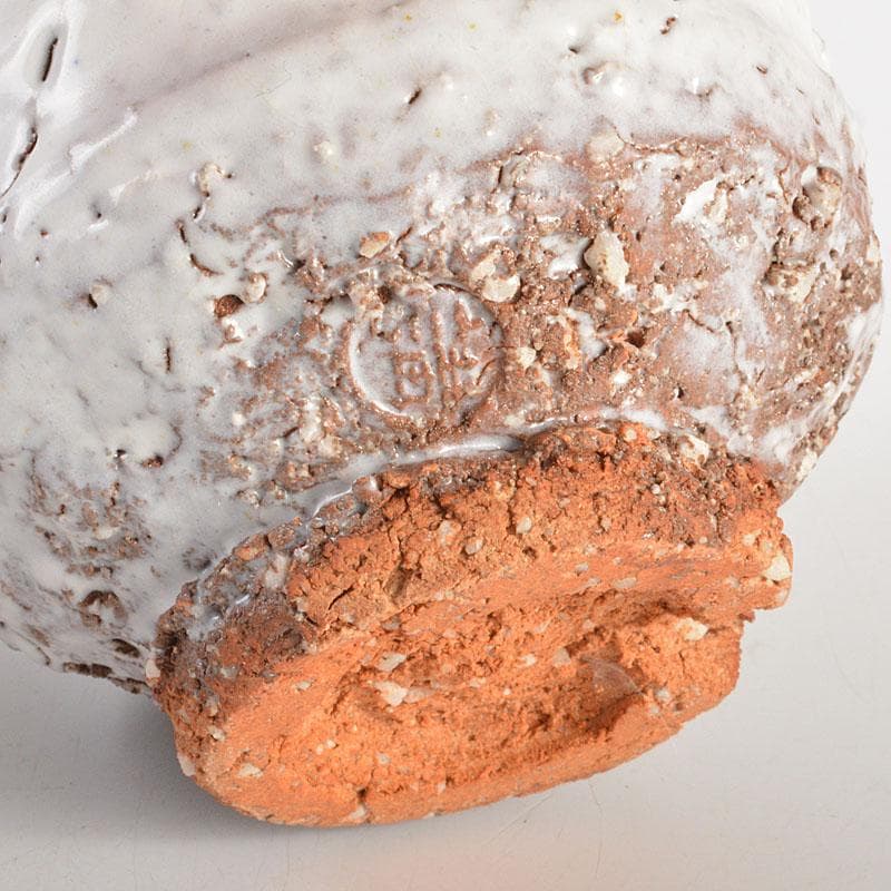 萩焼　田中講平作　湯呑　共箱　2点まとめて　C　6820