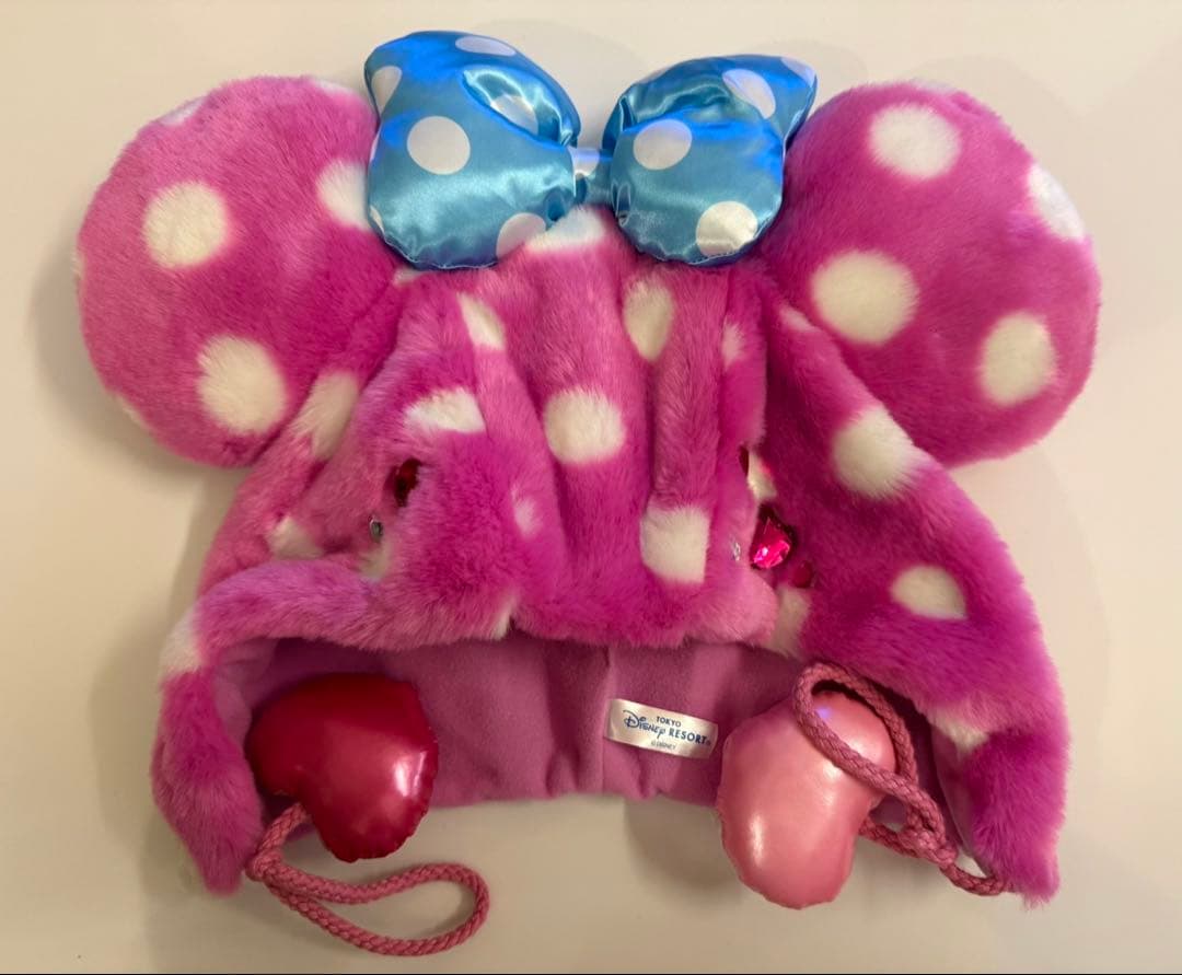 ディズニーランド　パルパルーザ　ミニー　ブランケット　ファンキャップ