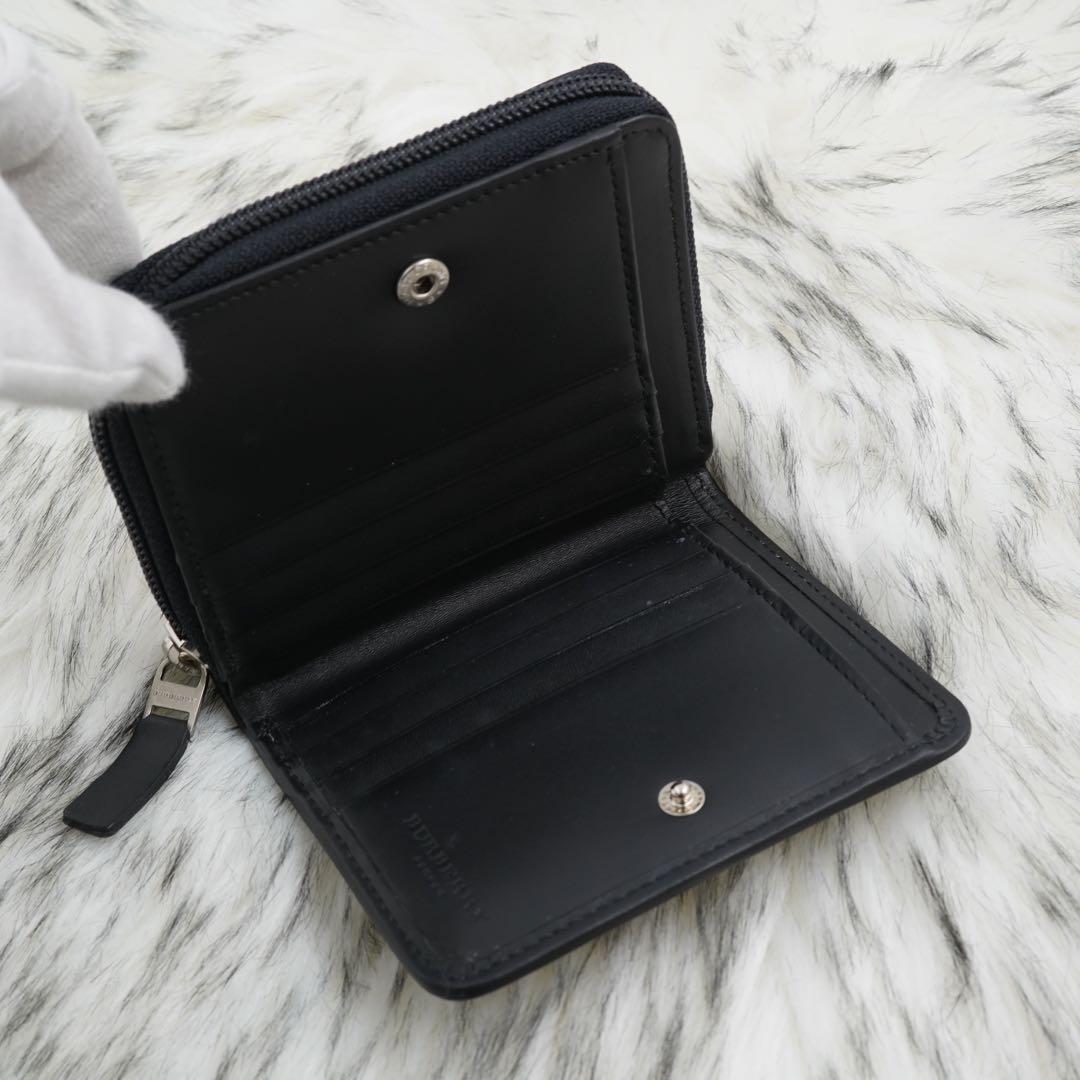 新品未使用品　箱付き　BURBERRY LONDON 二つ折り財布　ノバチェック