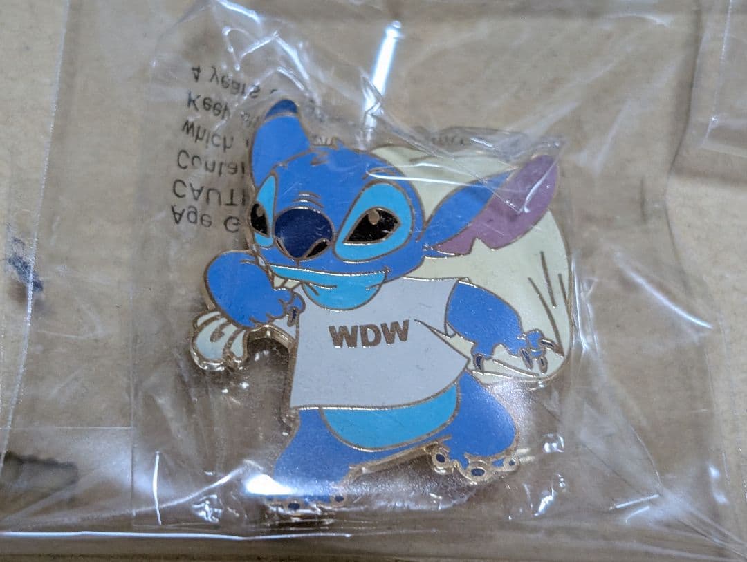DLR　カリフォルニアディズニーランド　スティッチ　ピンバッジ　アテネ　セット