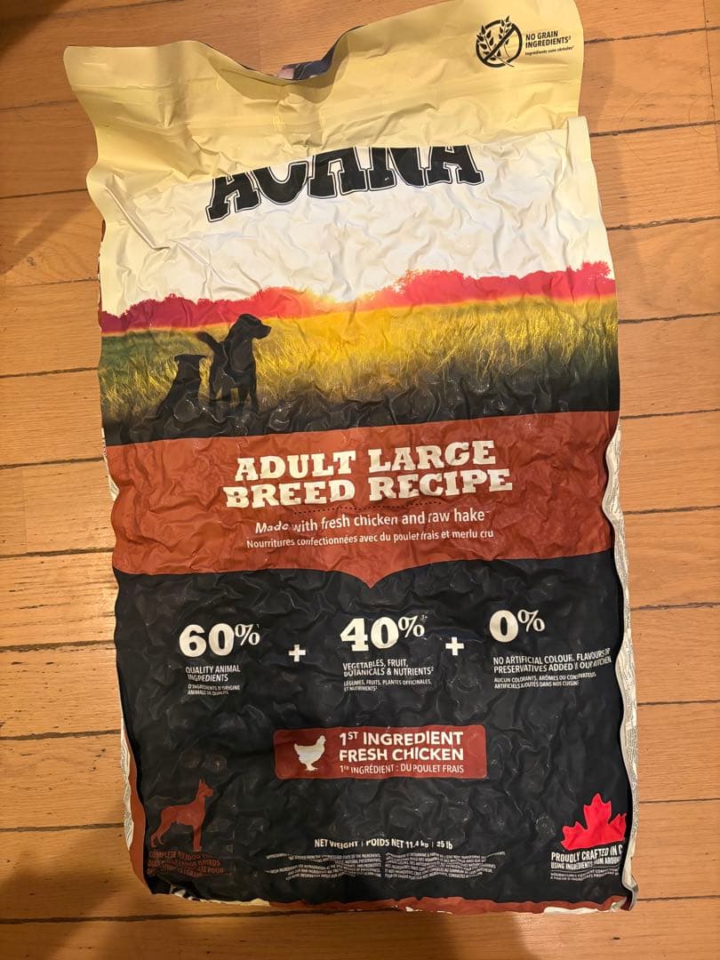 ACANA ドッグフード　アカナ　アダルトラージブリード　11.4kg