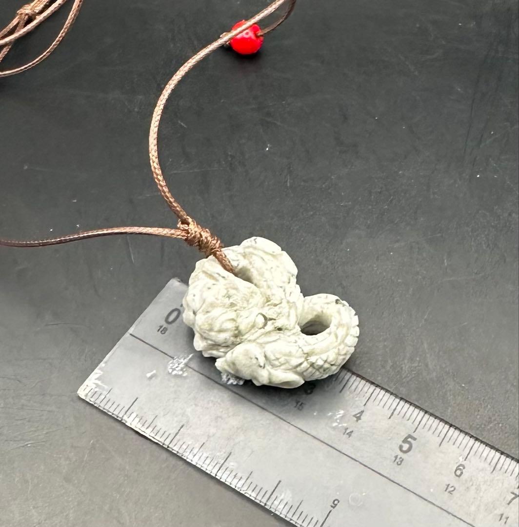 2025.3.28桜花神龍御守り　糸魚川花翡翠