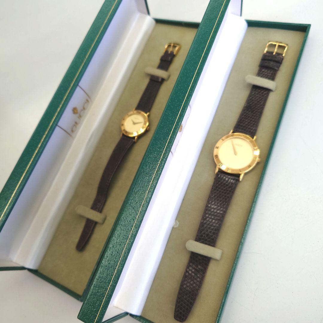 デ*ォ様 H*S様 GUCCI　グッチ　腕時計　ペア　3000シリーズ　ジャンク