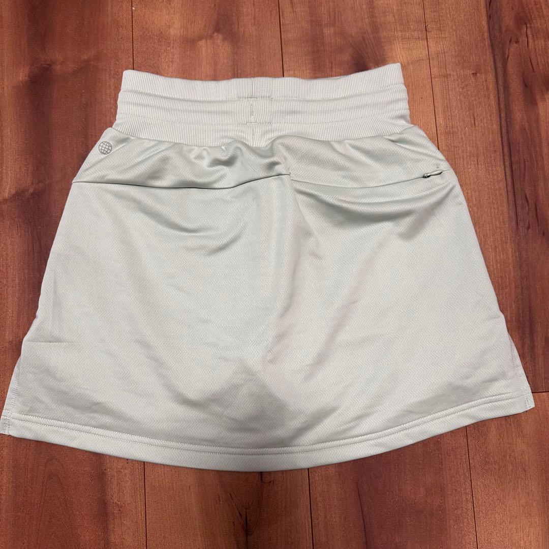 クロップド丈　長袖　フリース　ストレッチ　スカート　セットアップ　XS 秋冬