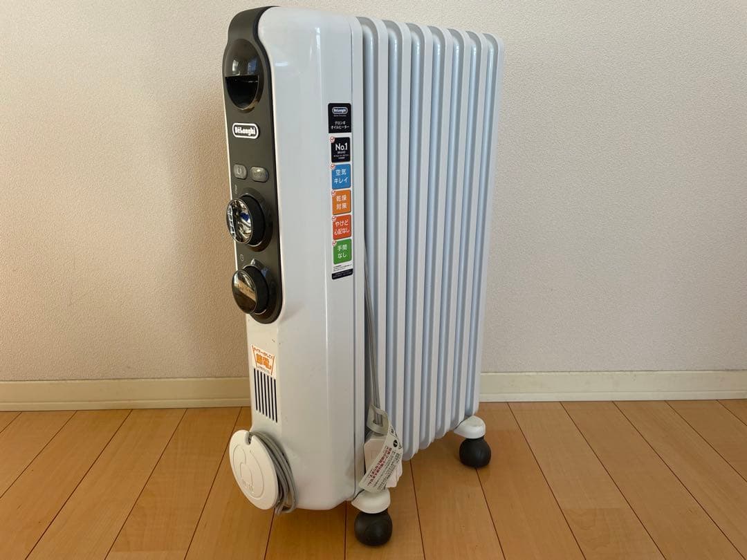 De'Longhi オイルヒーター ホワイト