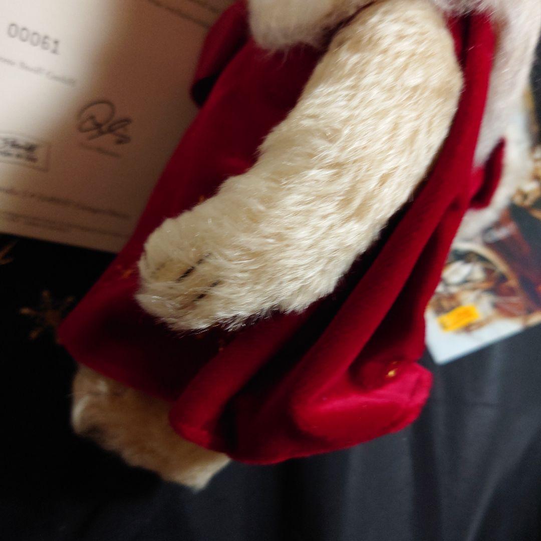 vintage steiff シュタイフ サンタ 限定1500体 テディベア