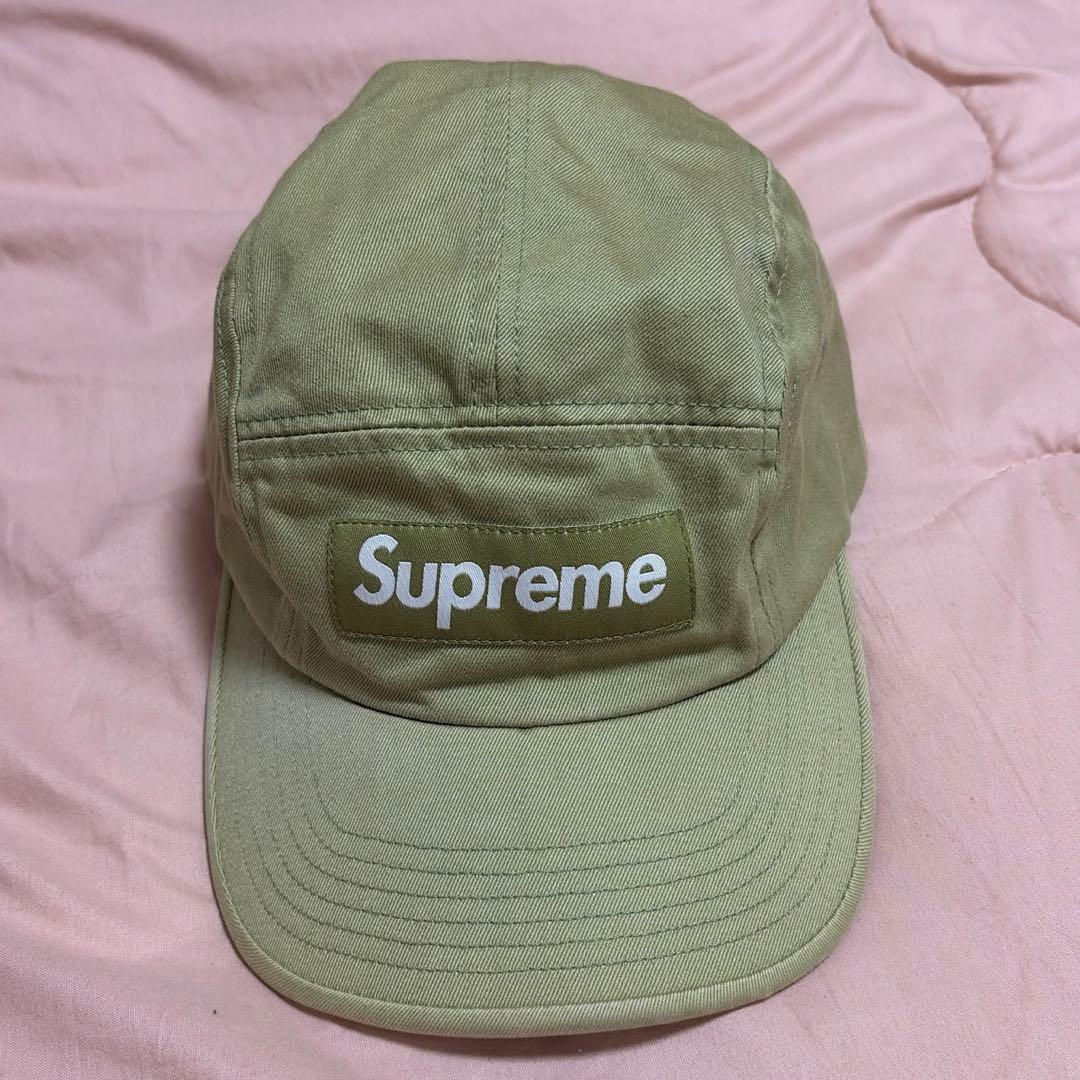 帽子 Supreme Washed Chino Twill Camp Cap