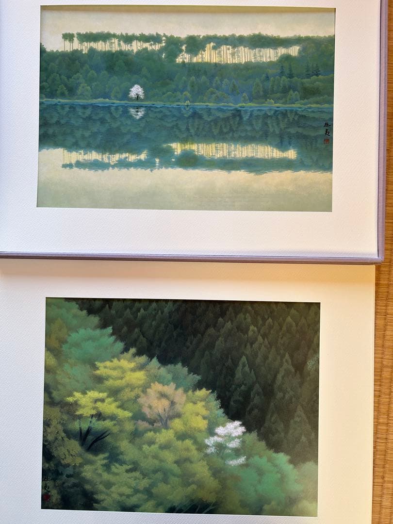 東山魁夷 雪月花〈雪〉〈月〉〈花〉3セット図版 作品集 画集 欠品あり