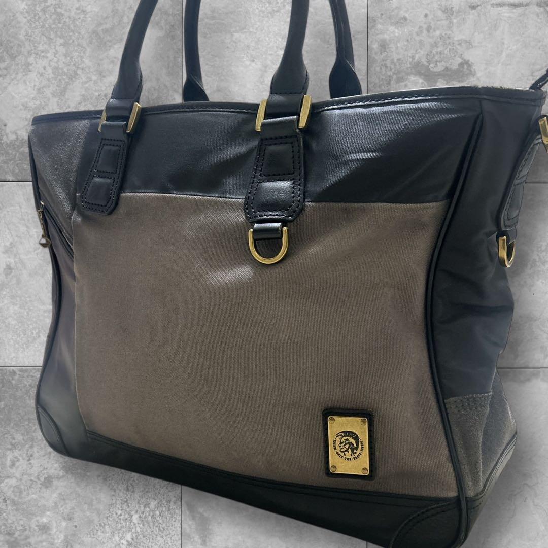 DIESEL ビジネスバッグ 大容量 A4収納可