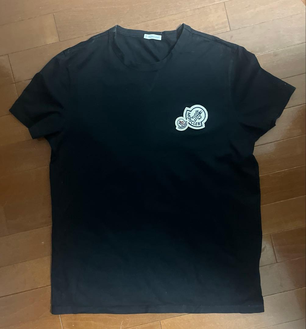 MONCLER 黒 Tシャツ