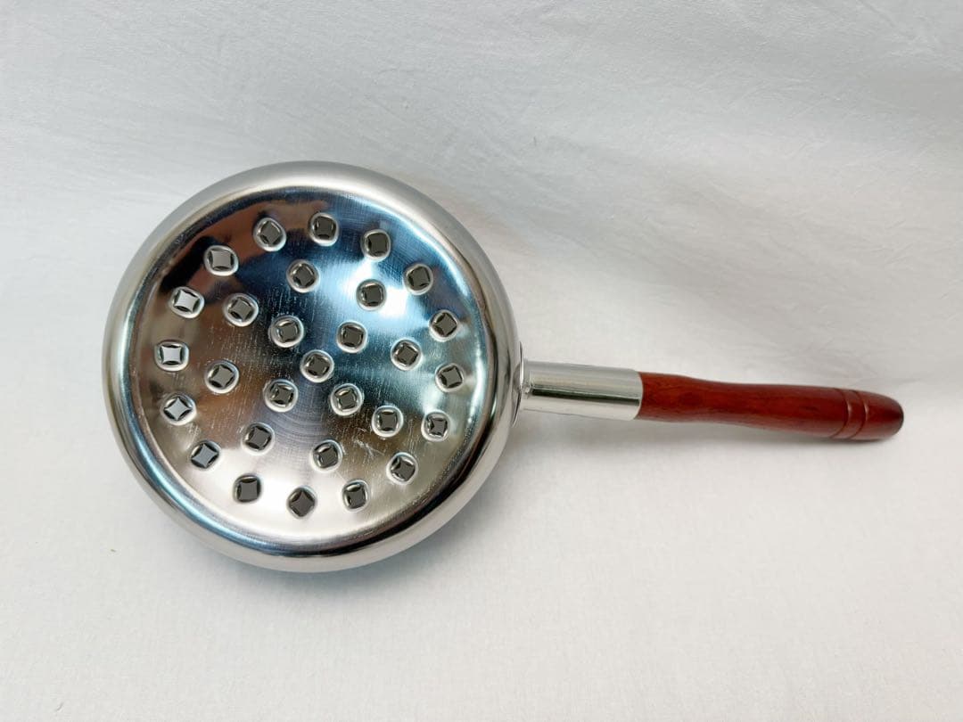 未使用 茶道具 新台十能セット (台十能・火起し・台十能蓋・火起し蓋・トング)