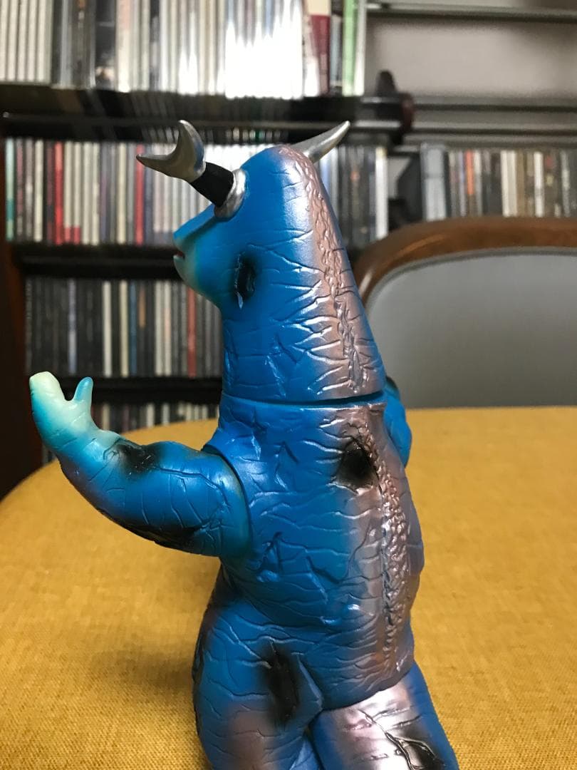 ブルマァク 蓄光 エレキング 復刻 ソフビ ウルトラセブン 昭和レトロ マルサン