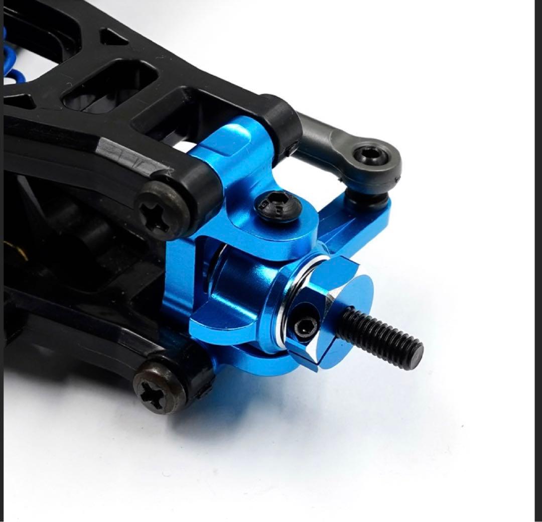 Yeah Ra タミヤ　dt02 dt03アルミステアリング　ナックル　ハブ