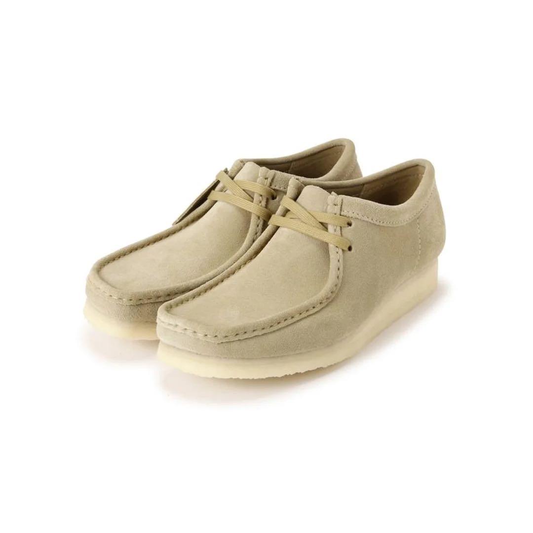 clarks wallabee ワラビー ベージュ スエード