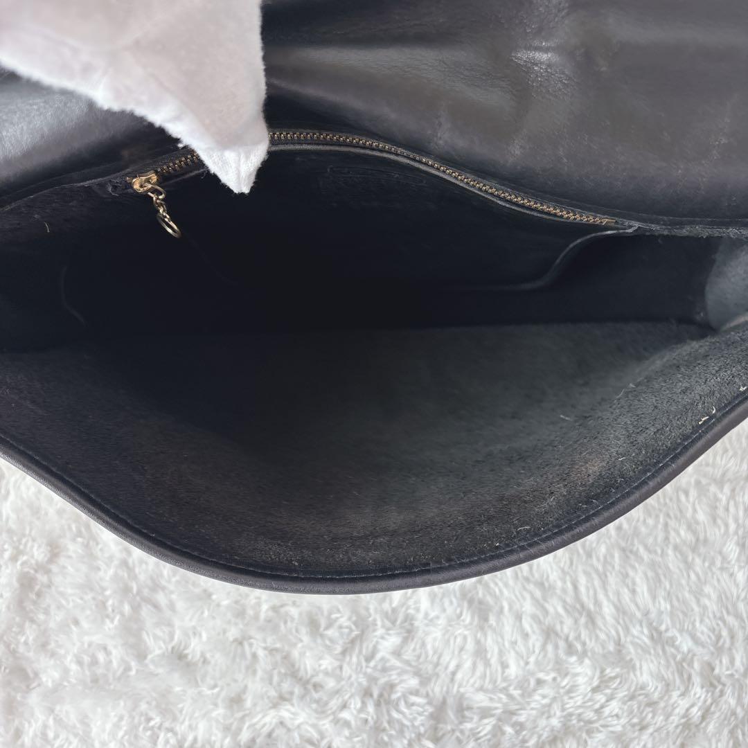バッグ OLD COACH briefcase leather turnlock USA