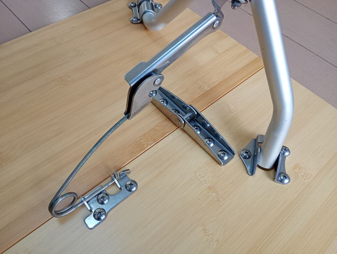  PEAK スノーピーク ワンアクションローテーブル竹 中古品