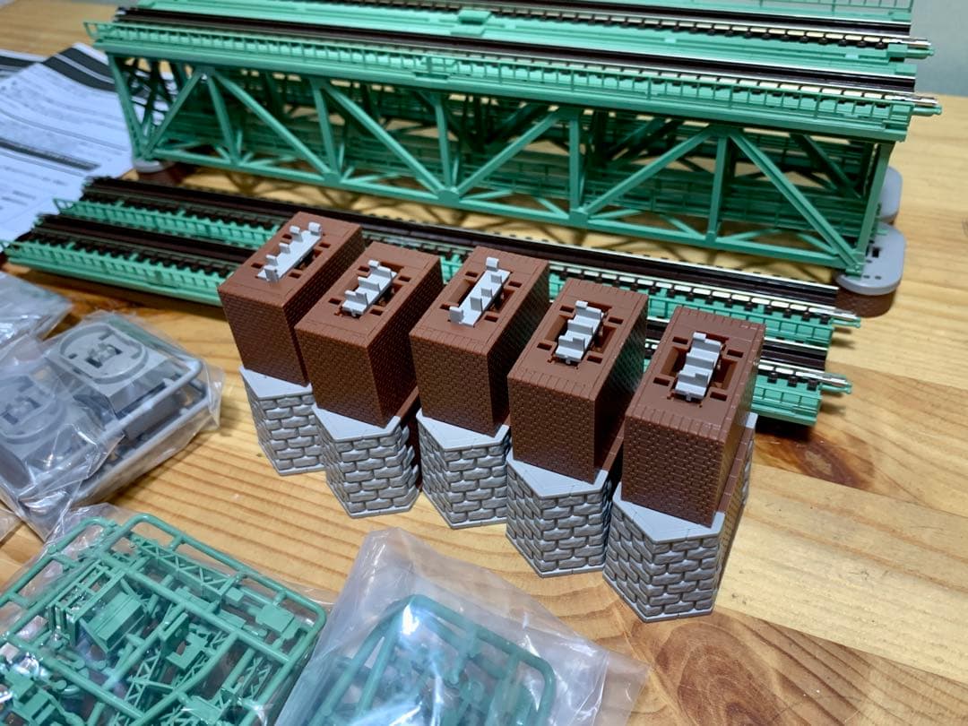 トミックス 上路式鉄橋セット（緑） 3270 Nゲージ TOMIX 鉄道模型