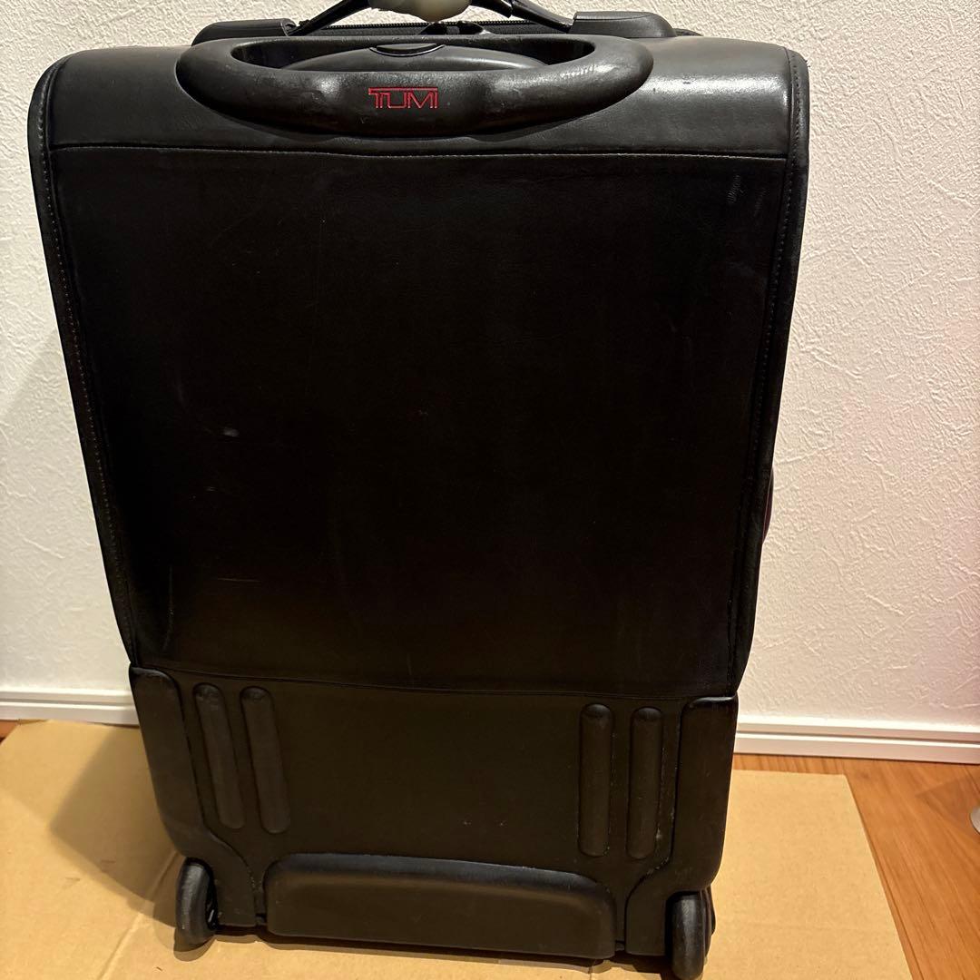 送料込　TUMI オールレザー　キャリーケース