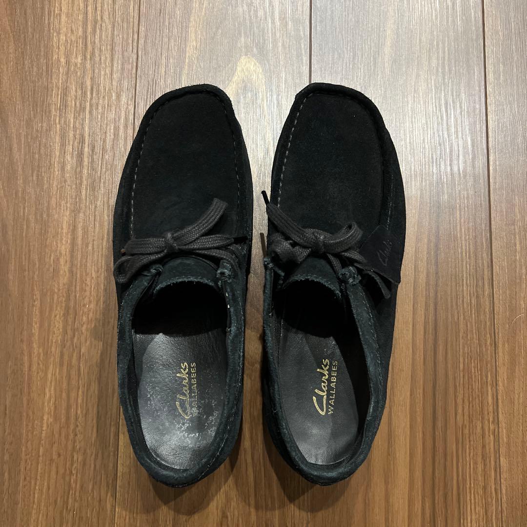 Clarks Wallabee ブラックスエード