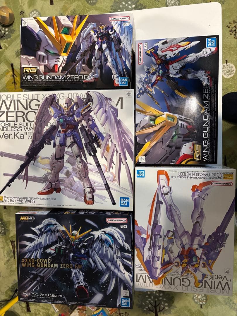 ガンプラまとめ売り　MG MGSD RG ウイングガンダム