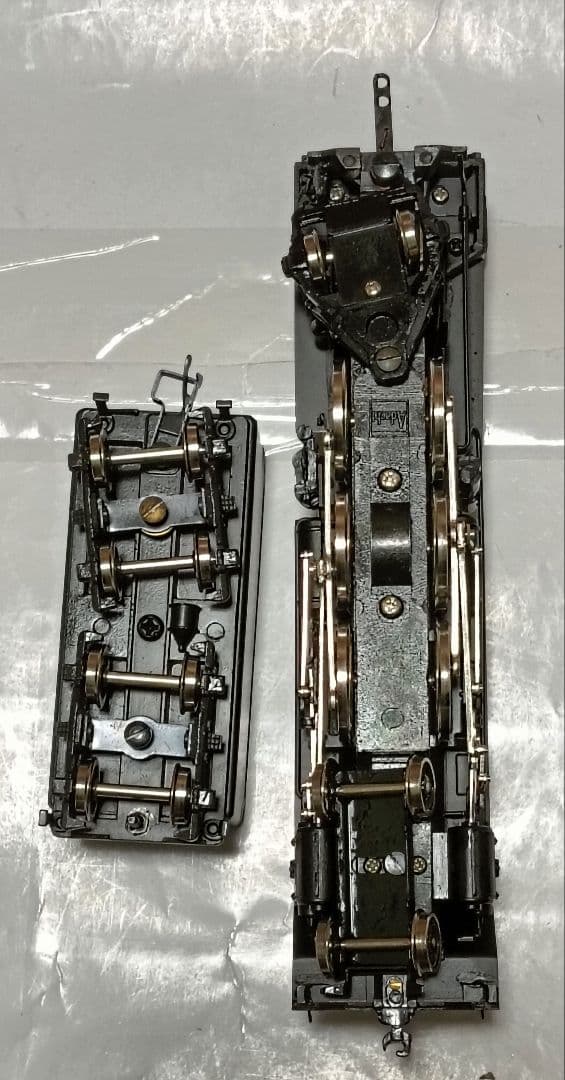 HOゲージ 天賞堂アダチ Ｃ57門デフ蒸気機関車、メンテナンス済