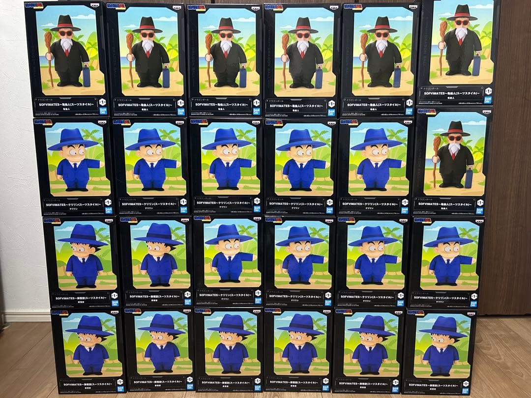 ドラゴンボール SOFVIMATES～悟空　クリリン　亀仙人(スーツスタイル)～