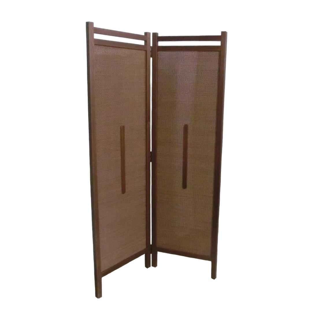 竹 スクリーン パーテーション 衝立 二曲 間仕切り 屏風