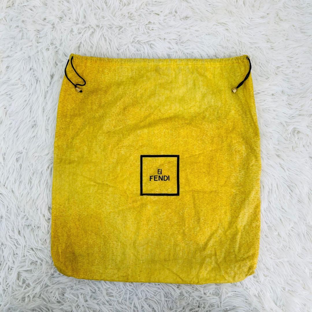 FENDI フェンディ ハンドバッグ 鍵付き 南京錠 レザー 黒 ブラック