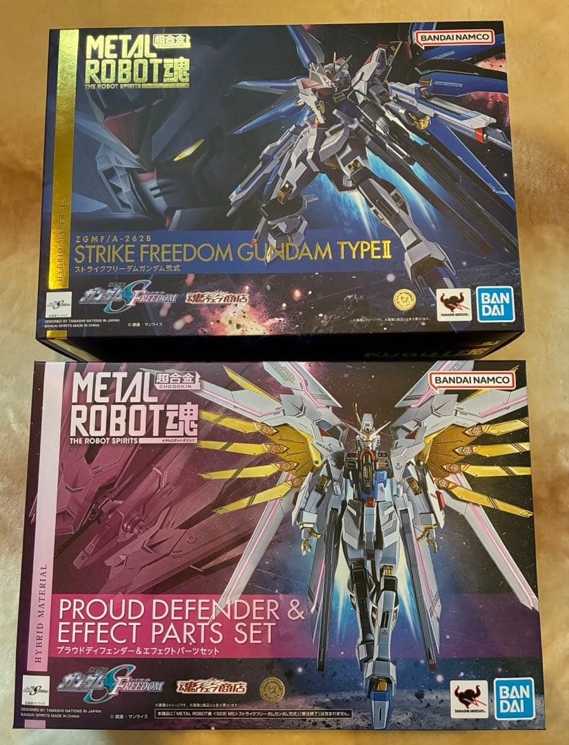メタルロボット魂 ストライクフリーダム弐式／プラウドディフェンダーセット