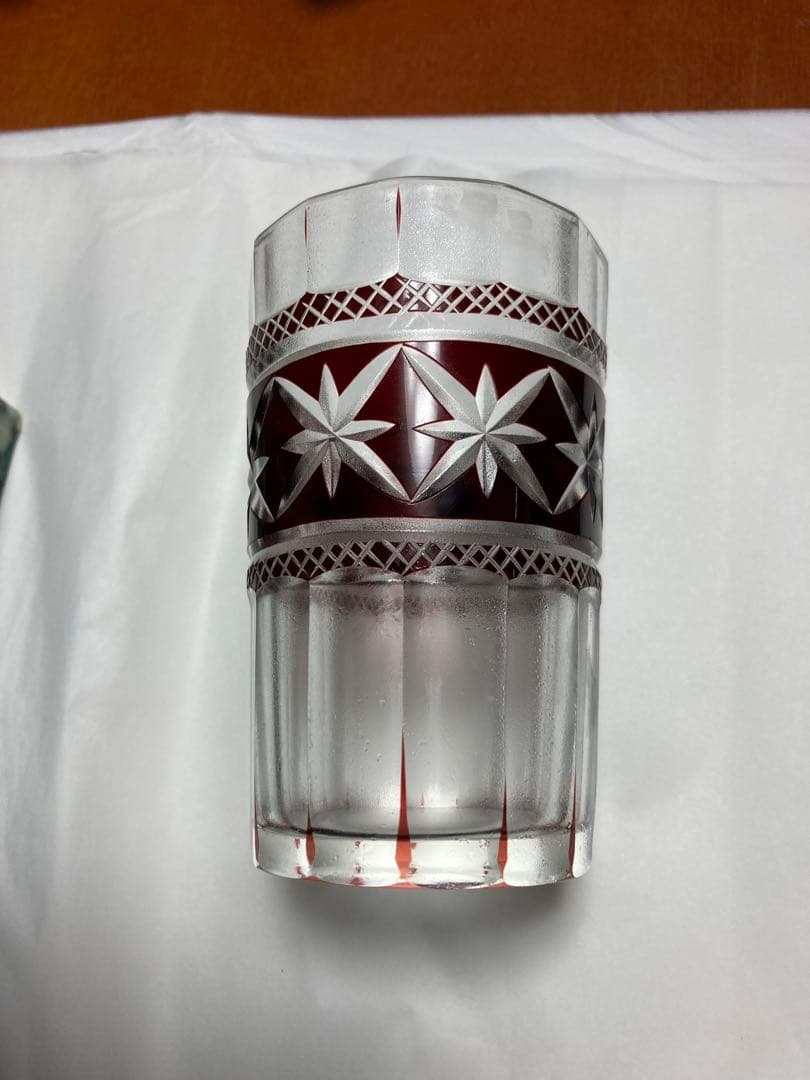 江戸切子（手彫り）　伝統工芸品