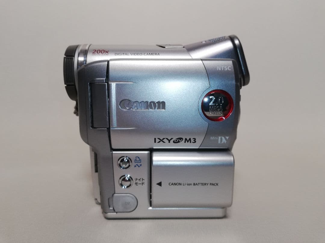 【録・再OK】 Canon IXY DV M3ビデオカメラ miniDV