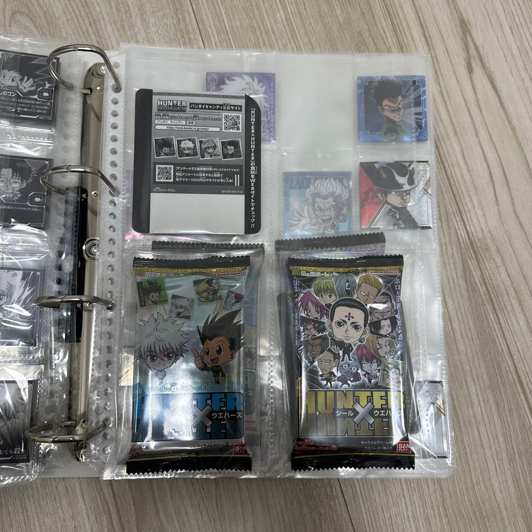 ハンターハンター　シール　ウエハース　1〜5フルコンプ　6 8