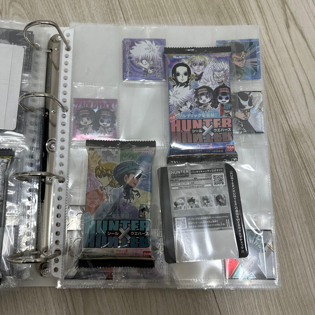ハンターハンター　シール　ウエハース　1〜5フルコンプ　6 8