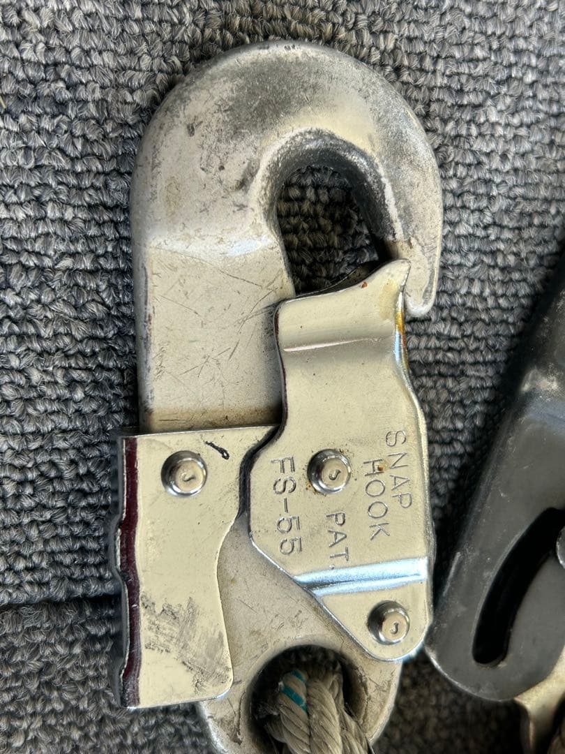 中古品安全帯まとめ　FUJI　DENKO MARAEL 　ツヨロン　6点セット