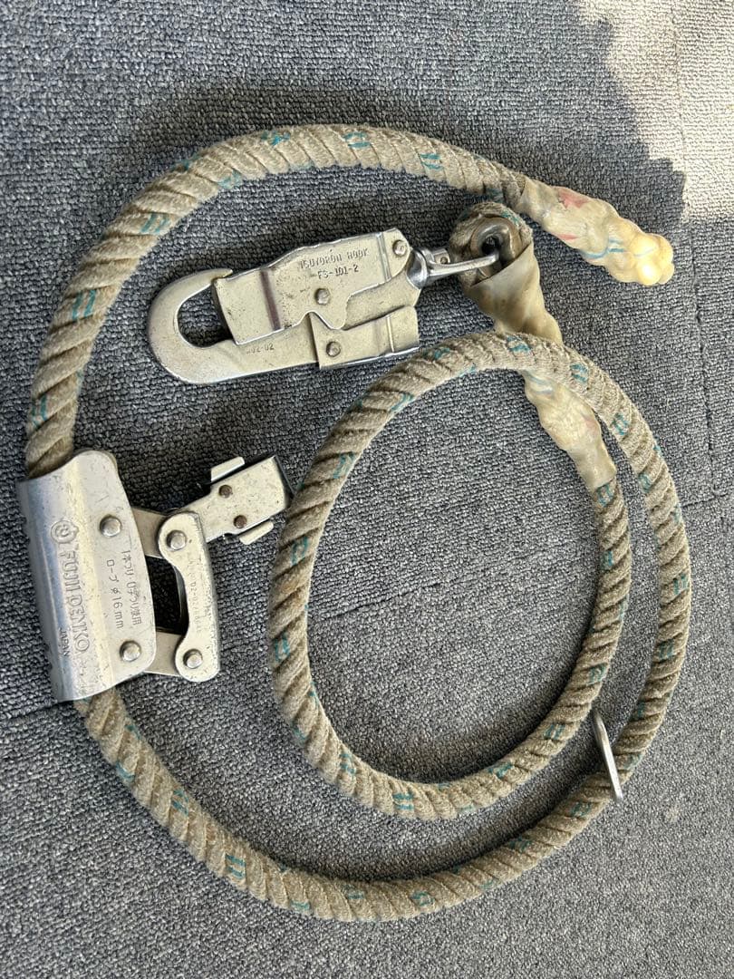 中古品安全帯まとめ　FUJI　DENKO MARAEL 　ツヨロン　6点セット